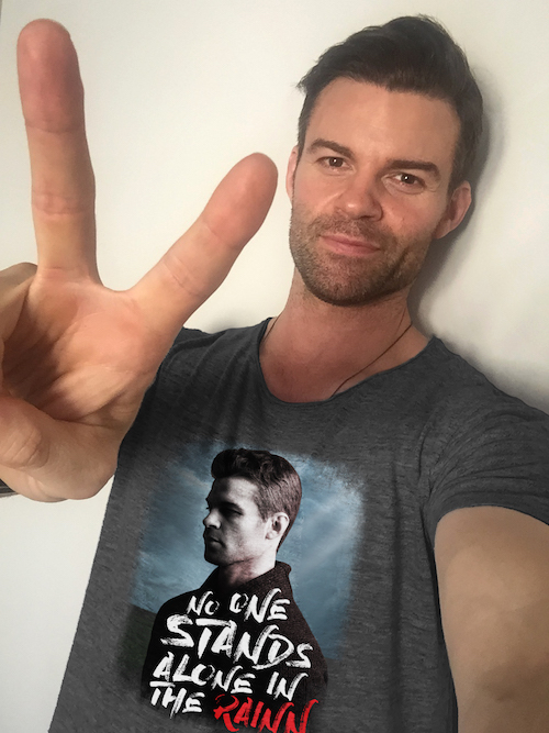 The Originals Star Daniel Gillies Designs Special Edition Tee for